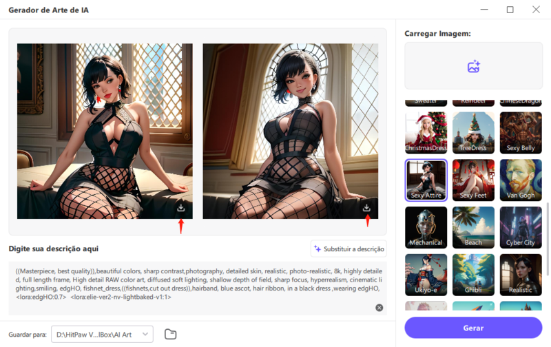 gerador de arte de ia para windows