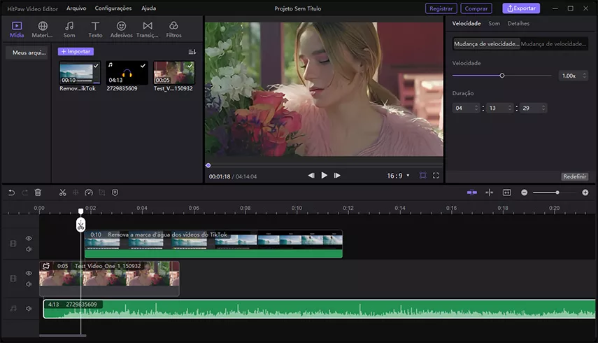 Como Adicionar Músicas a Vídeo do  com  Video Editor