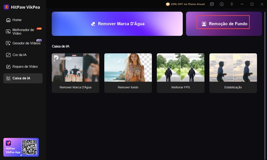 hitpaw removedor de fundo de vídeo por ia