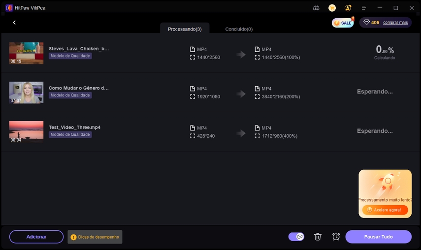 aprimorando vídeo full hd do youtube