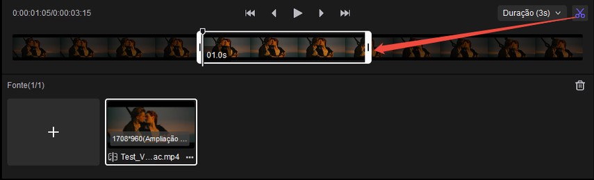 opções de corte do hitpaw vikpea video enhancer