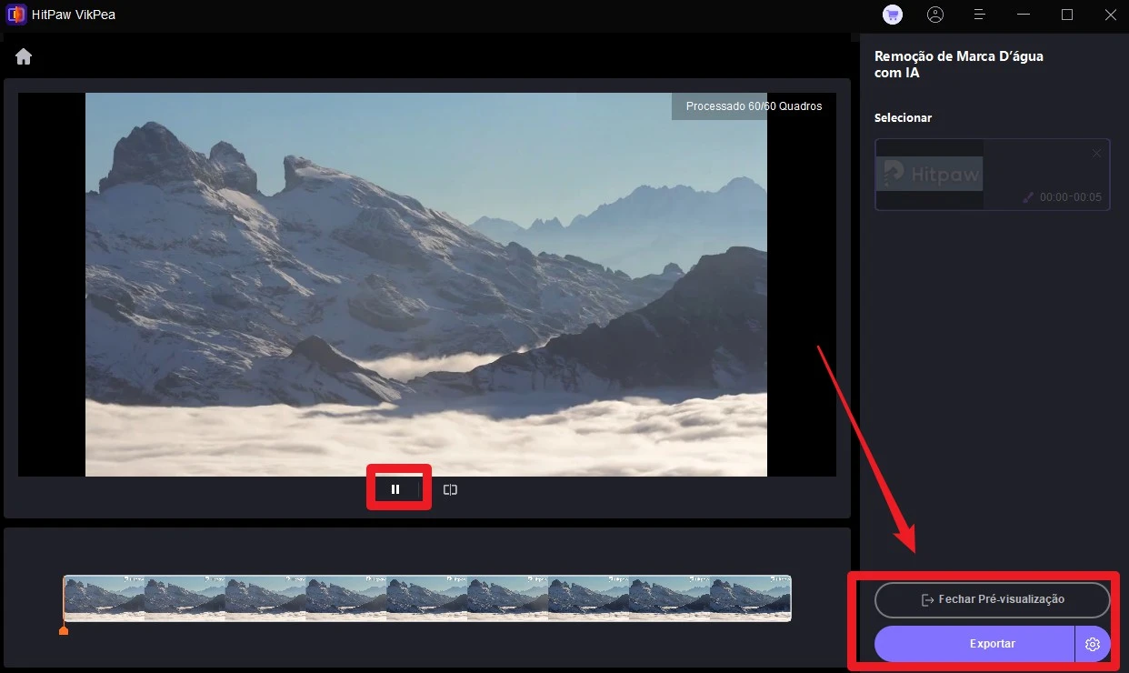 visualizar e exportar