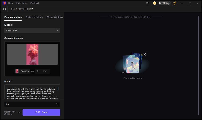 fazer upload de imagens para prompt