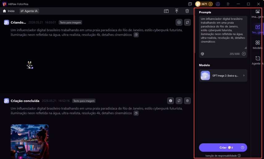 gerar imagem ia