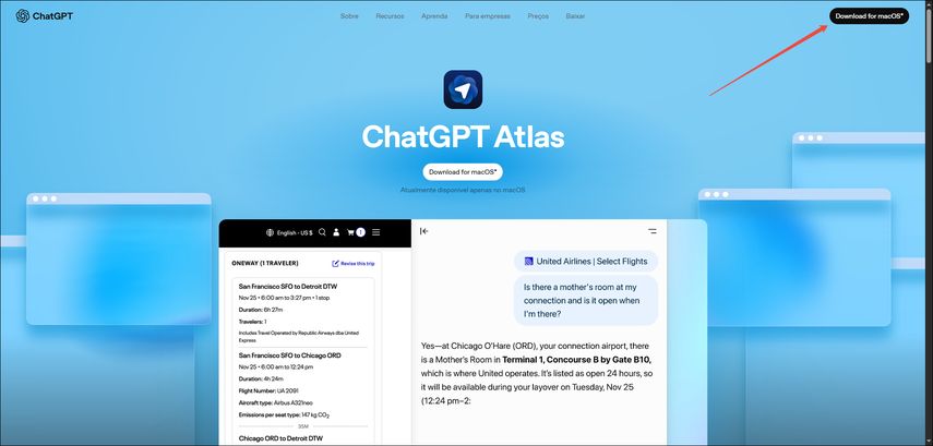 ChatGPT Atlas Acesso e Login