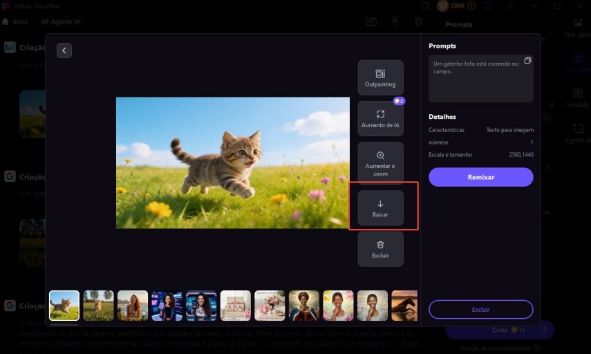 baixar imagem gerada