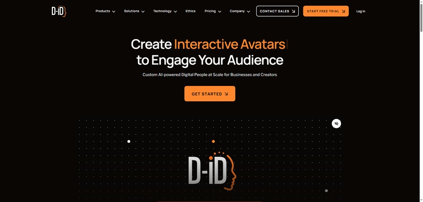 D-ID - Avatares com Expressões Emocionais