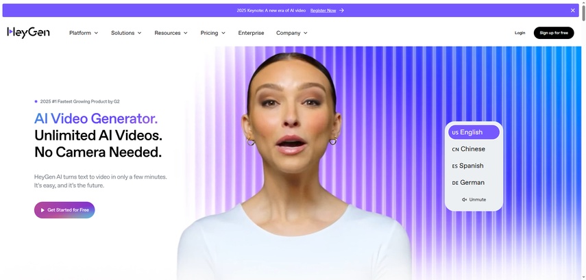 HeyGen - Personagens Virtuais Interativos