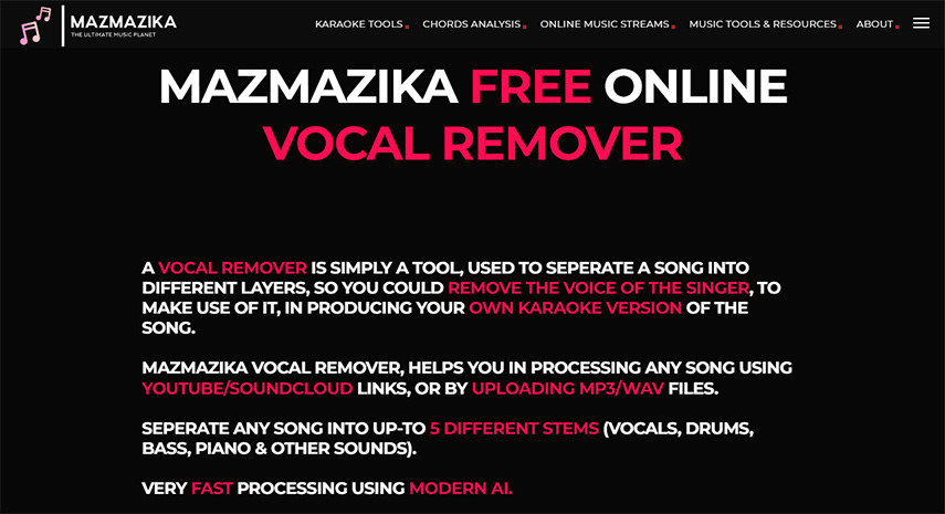 remover vocal