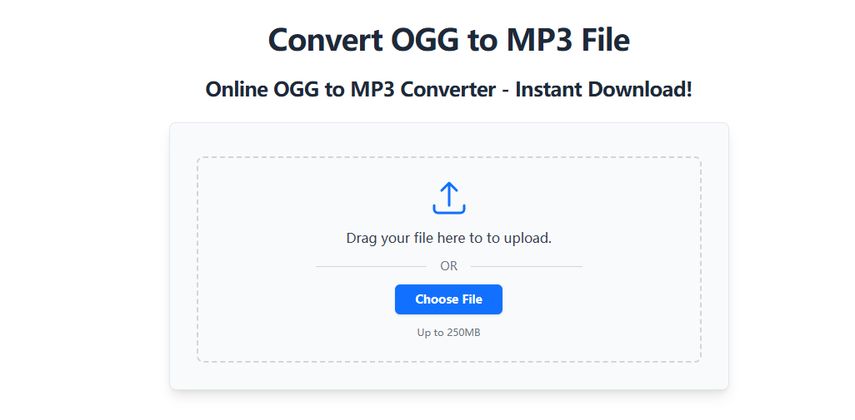 convertfiles ogg para mp3