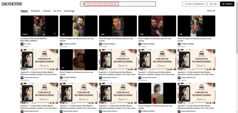 o duplo vida do meu marido bilionário no dailymotion