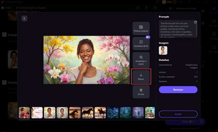 baixar imagem gerada