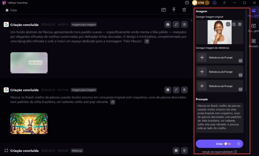 gerar ia imagem de pascoa