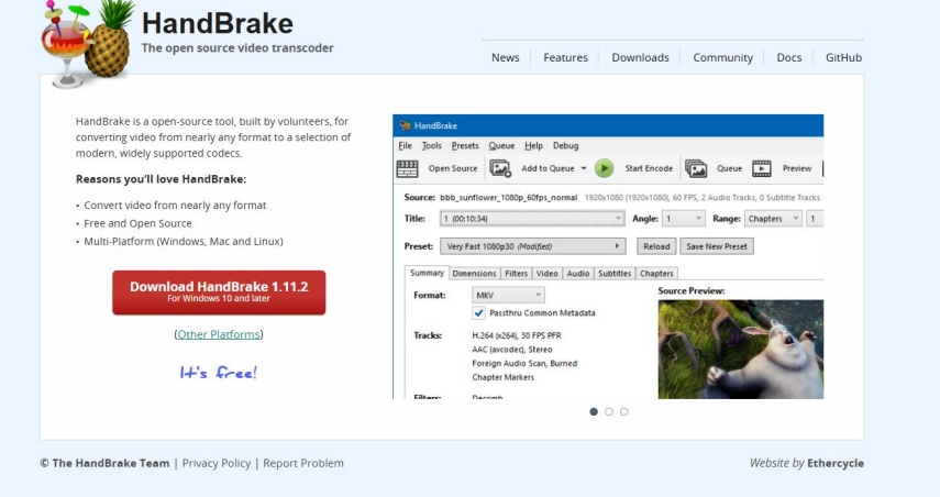 remover legenda com handbreak