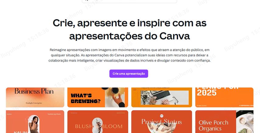 Canva Magic Design para criar slides automaticamente