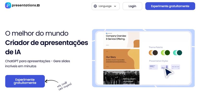 Presentations.AI o ChatGPT para slides