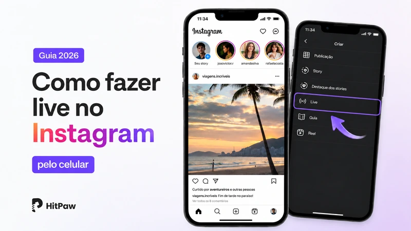 Como fazer live no Instagram pelo celular