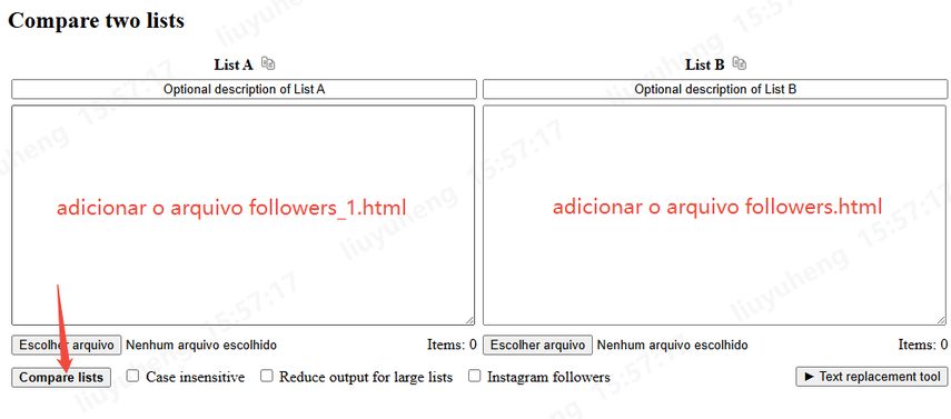 comprar os dados do Instagram com comparelists