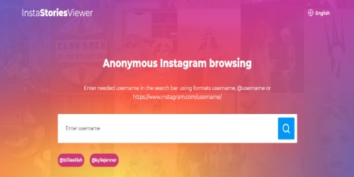 Ver Instagram Anônimo com InstaStoriesViewer