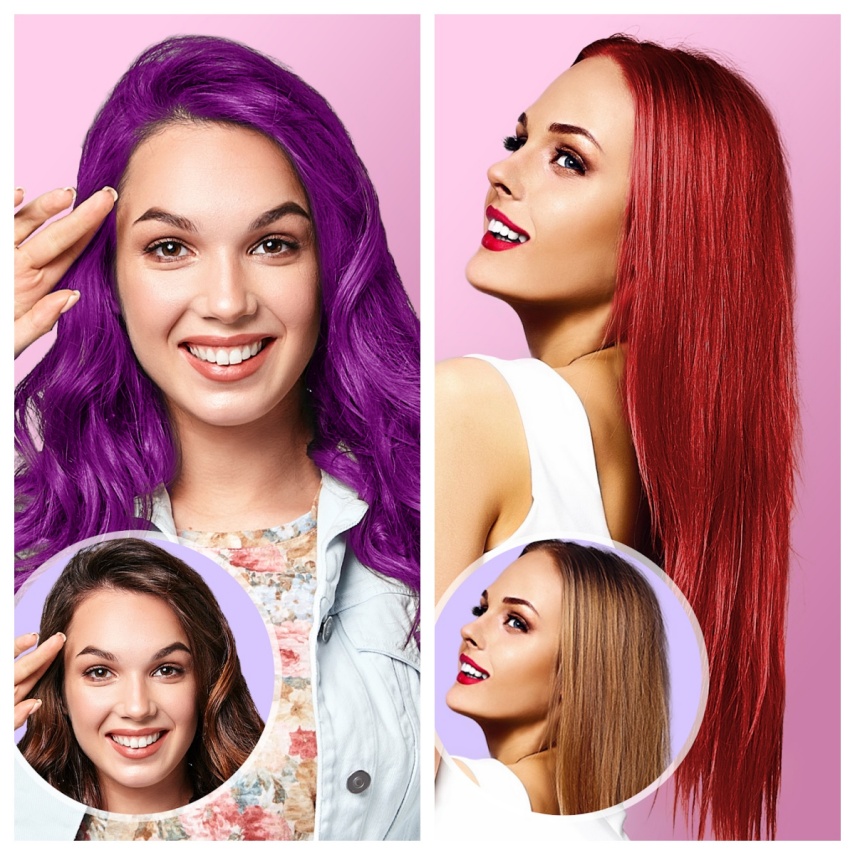 Hair Color Dye muda a cor de cabelo