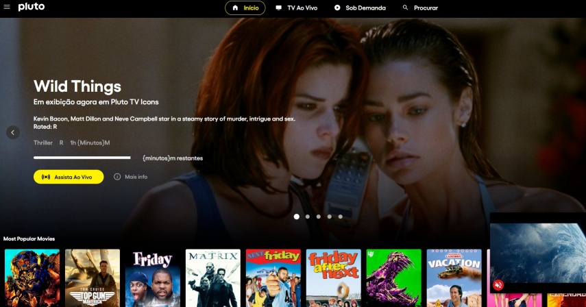 coreano romance em pluto TV