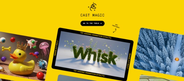Acesse o site de Whisk