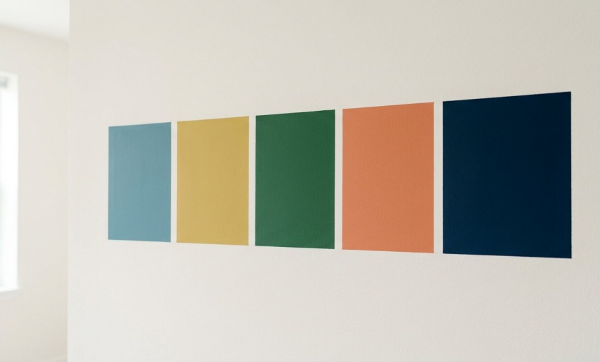 cores combinacao poster