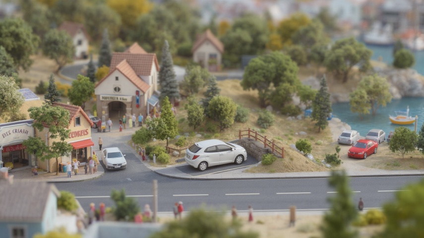 Miniatura de Carros IA