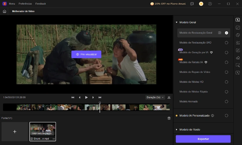 Faça o upload de filmes clássicos no HitPaw VikPea