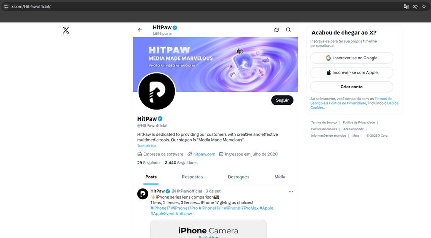 tente abrir no navegador sem login