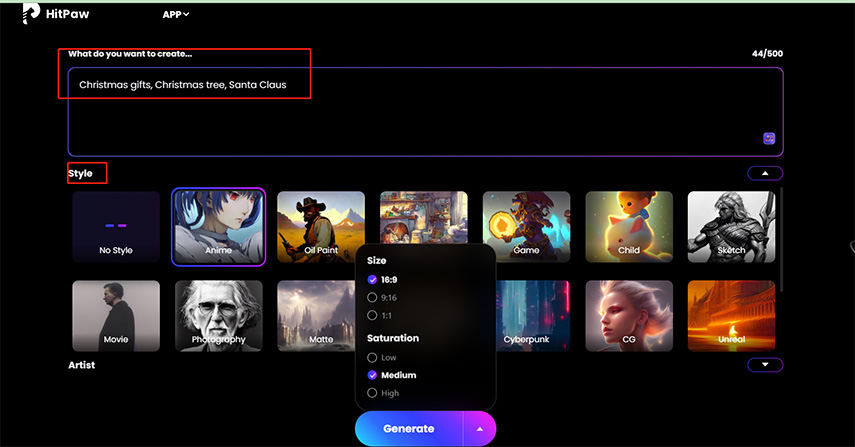 criar avatar de natal com 4aipaw