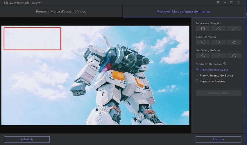 como remover marca d'água