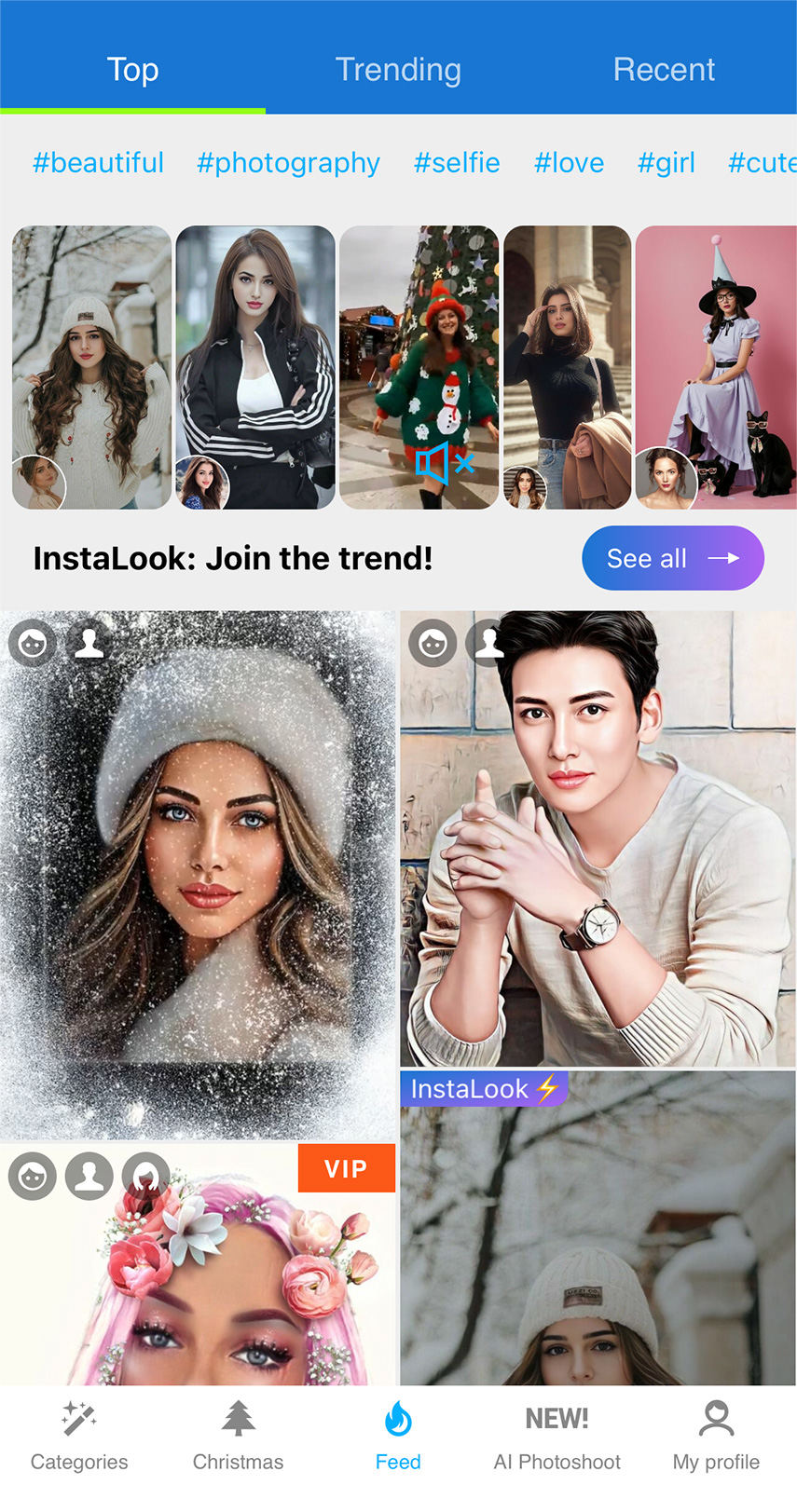 crie fotos de natal com phtotolab