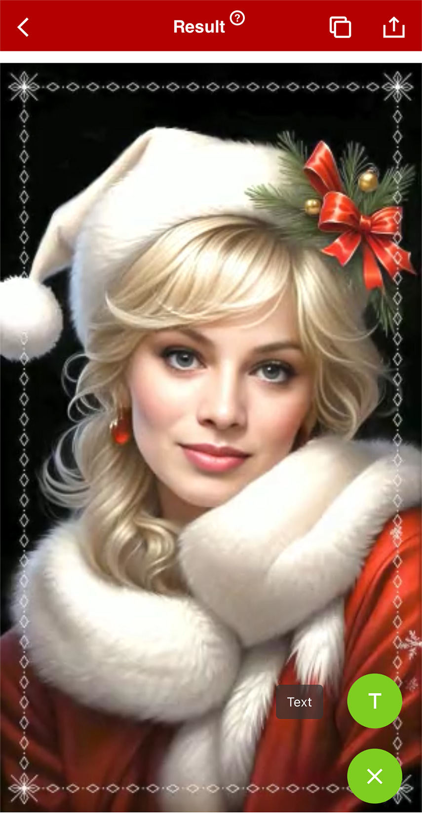 avatares de estilo natalino