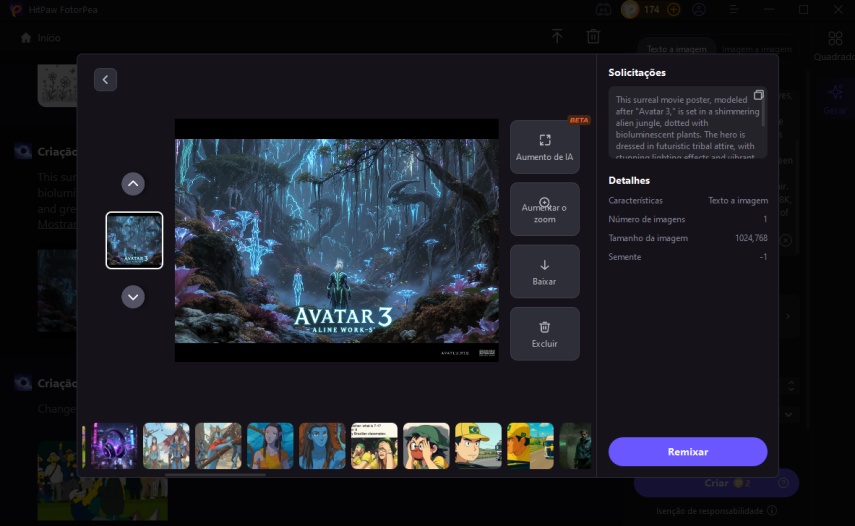 aplicar modelos de ia e baixar