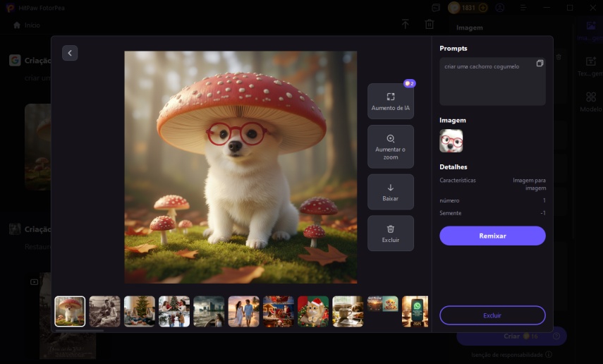 cachorro cogumelo baixar