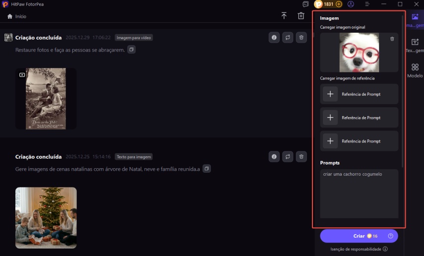 cachorro cogumelo gerar