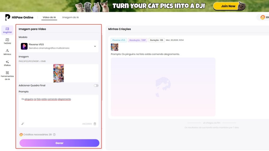 gerar gugugaga ai video