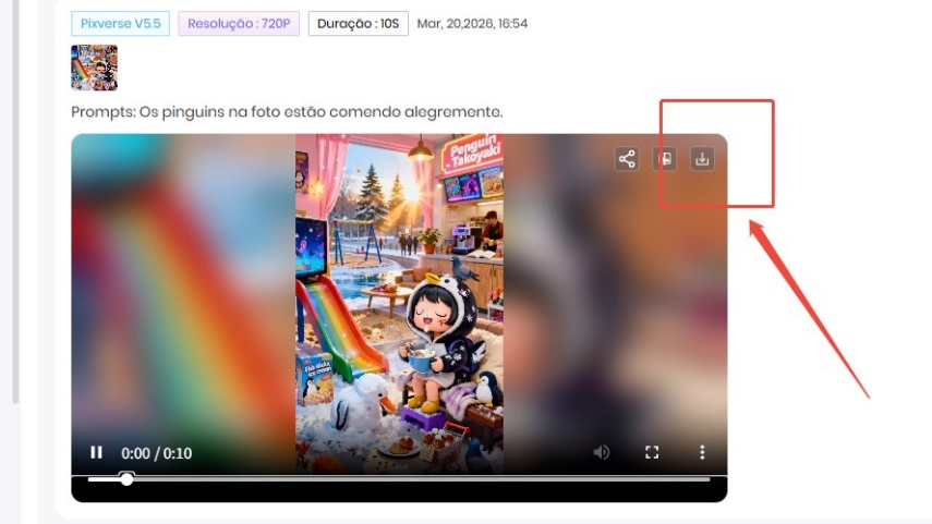 baixar gugugaga video gerado