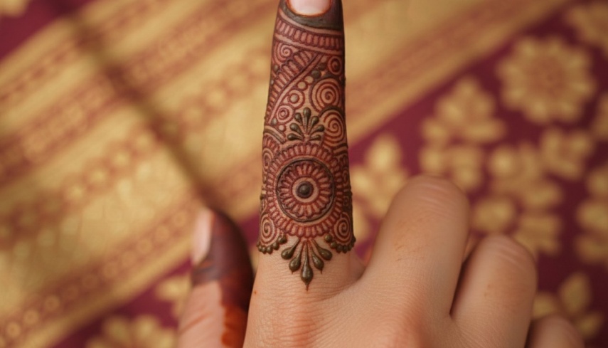 henna tattoo anel de henna