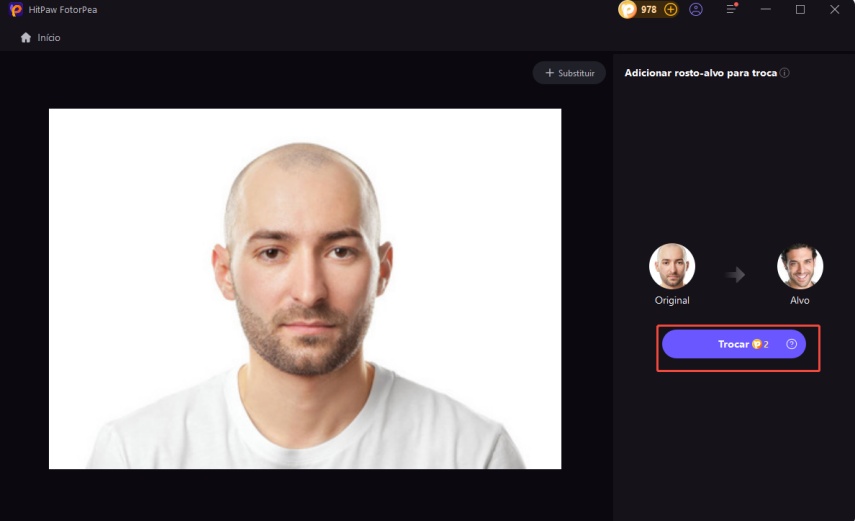 Adicione a imagem da cabeça careca