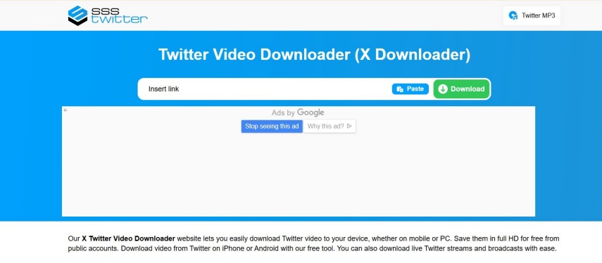 baixar video de twitter em ssstwitter