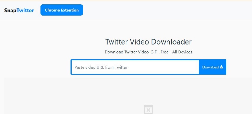 baixar video de twitter em snaptwitter