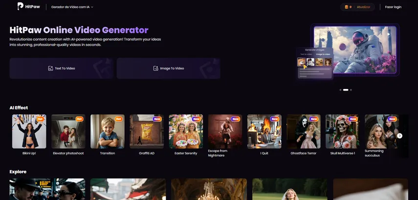 hitpaw ai video generator