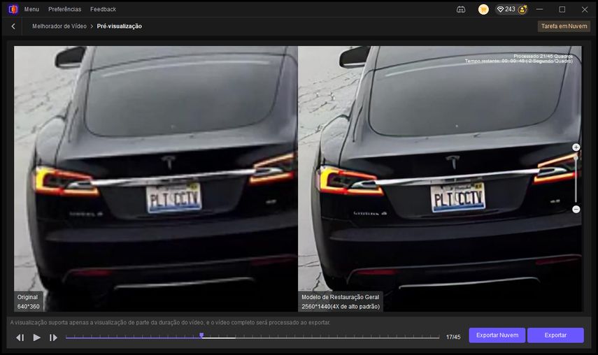 Visualizar efeito no HitPaw VikPea