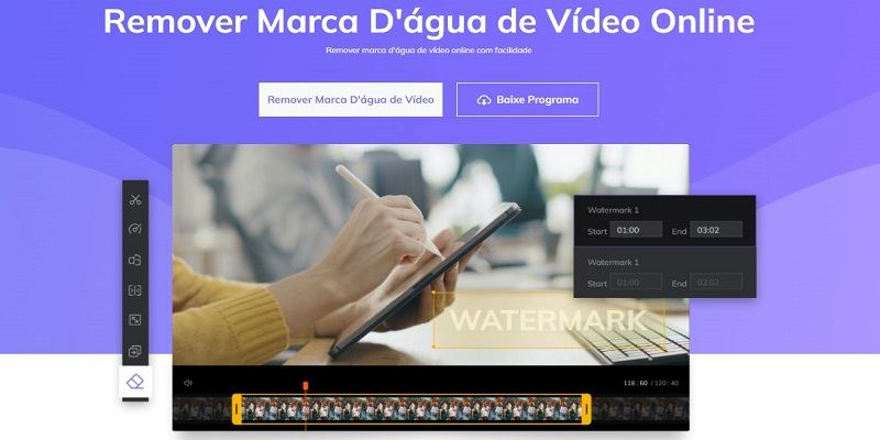 HitPaw Removedor de Marca D’água Online