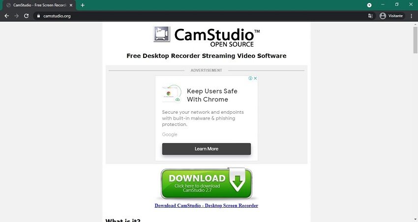 programa gravar webcam