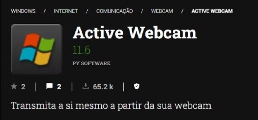 programa para gravar webcam