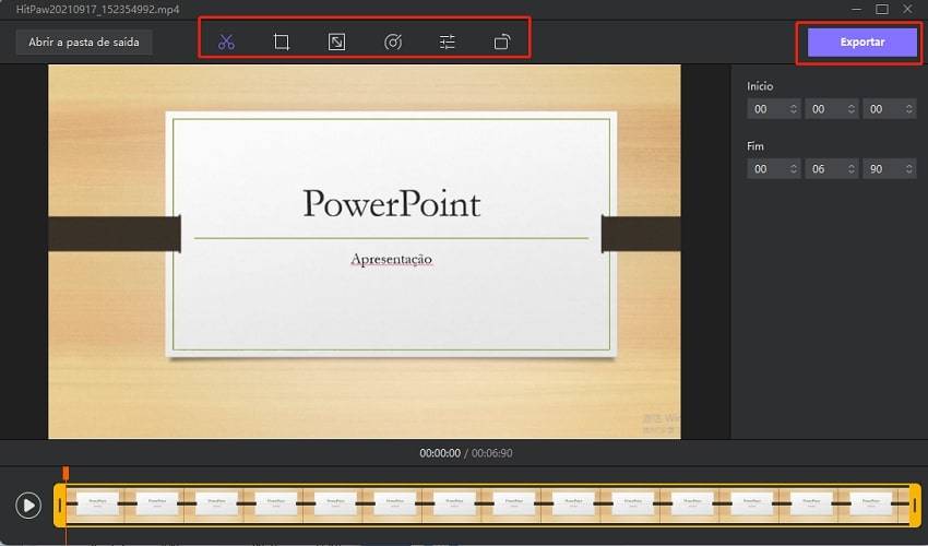 como gravar apresentação do powerpoint 