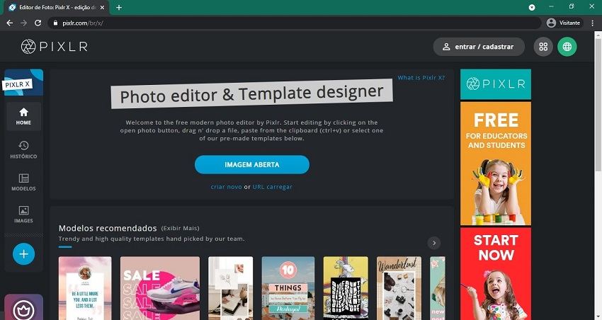 remover marca d'água foto